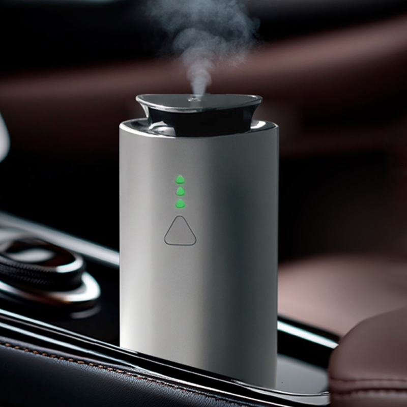 Home Fragrance Electric Diffuser - 車用ディフューザー 自動空気清浄機 アロマ芳香剤 USB充電式 電気式芳香剤 家庭用ルームフレグランス