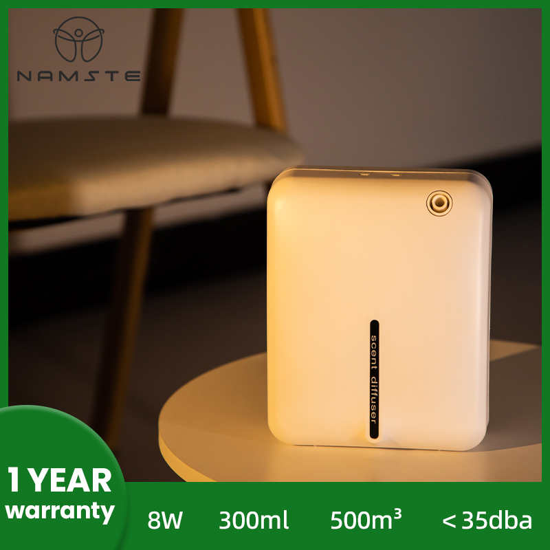 Home Fragrance Electric Diffuser - 500m3 300ML 容量家電芳香剤電気アロマディフューザーエッセンシャルオイル空気清浄機ルームフレグランス 8 ワット電力