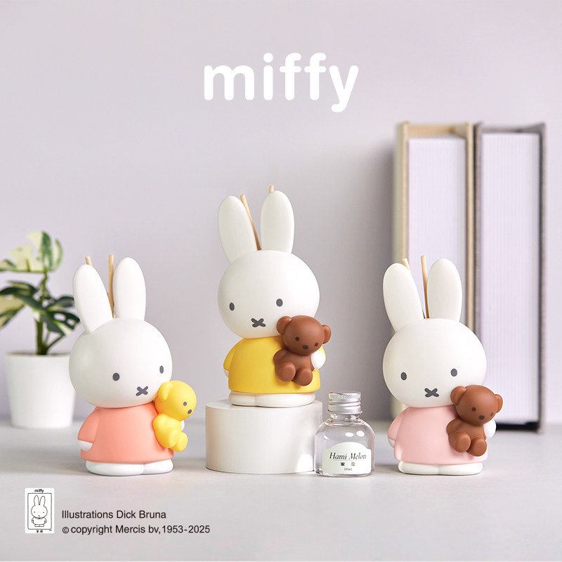 Home Fragrance Fig - ミッフィー フレグランス スモークレス 香り付きディフューザー ホームフレグランス デコレーション