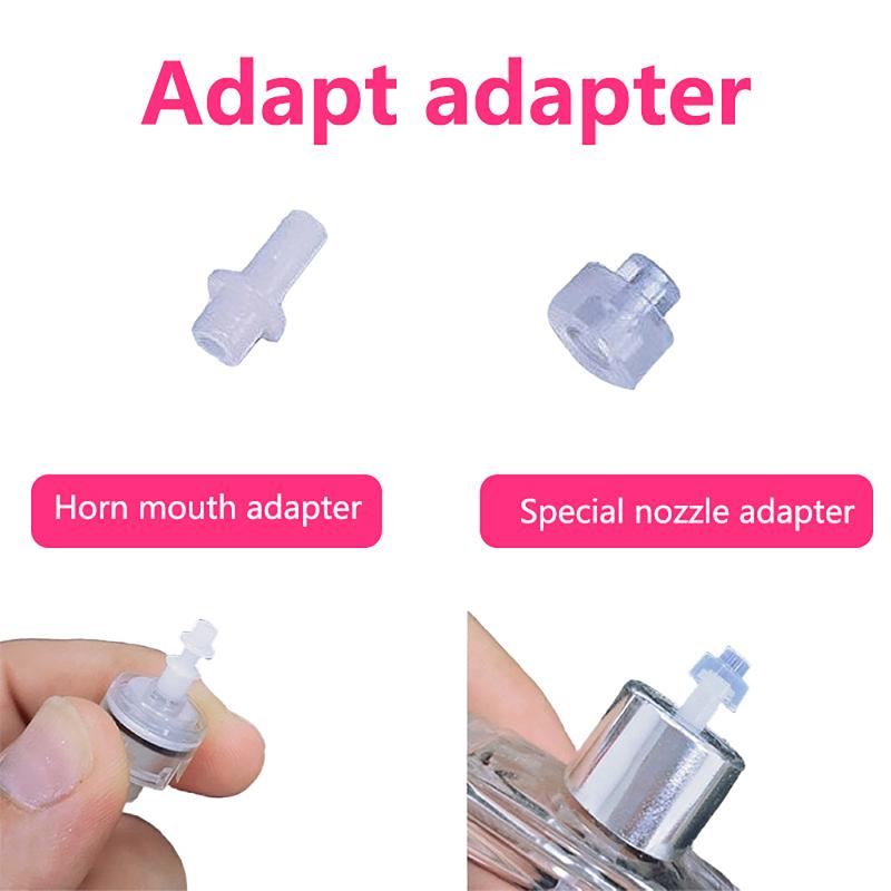 Home Fragrance Bottle - 香水ボトルアダプター 2 個 ホーンマウスノズルコネクター 無駄のない詰め替えツール 家庭用旅行用香水詰め替えツール