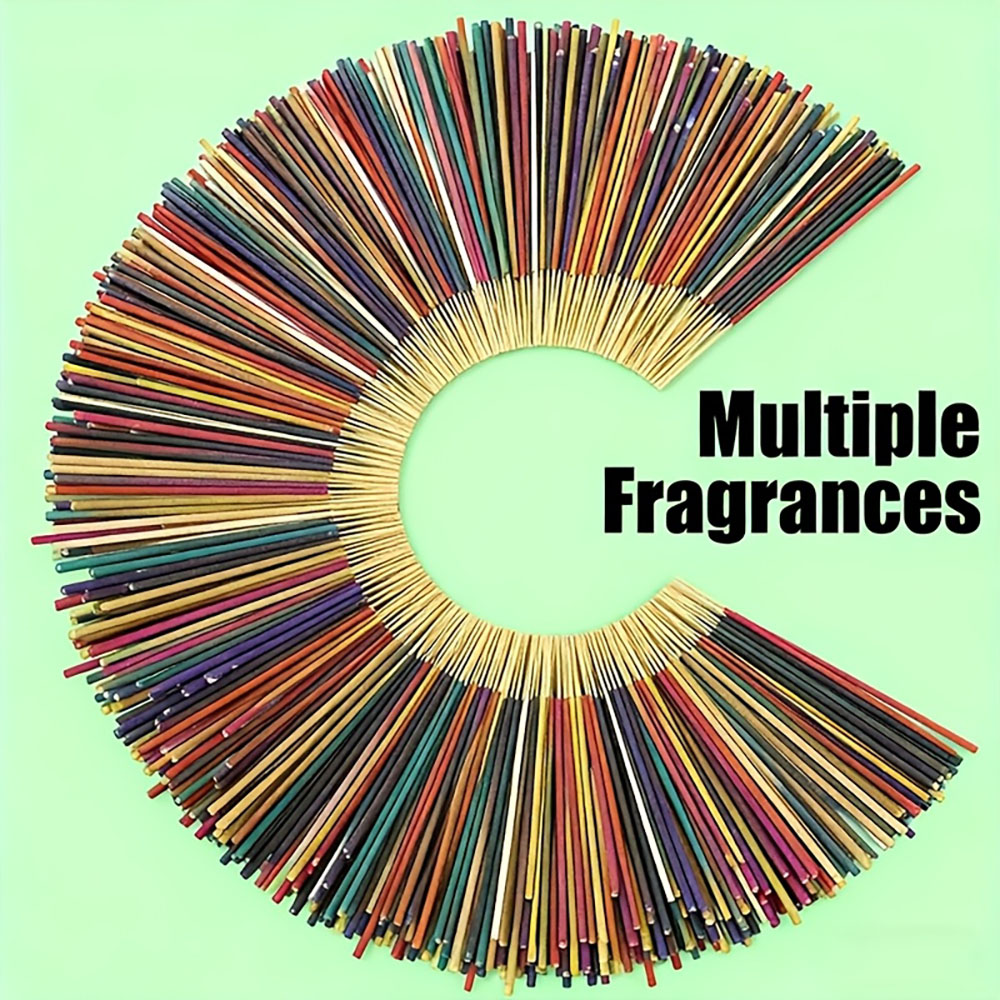 Home Fragrance Eucalyptus - 28種類のフレーバーミックスパック 60/180/360本入り - ヨガ、瞑想に最適、白檀、沈香、ドラゴンブラッド、チェリー、ローズ、ジャスミン、スイカ、イチゴ、パッションフルーツ、アイリス、ラベンダー、没薬、乳香、ココナッツ、ユーカリなど28種類の香り。 家庭、オフィス、ヨガ、瞑想、食後の読書やコンサートなどに適しており、長時間持続する香りです。