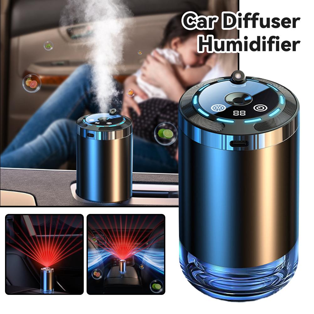 車用電気エアディフューザー アロマベント加湿器 ミスト消臭剤 - Home Fragrance Electric Diffuser のレビューと価格