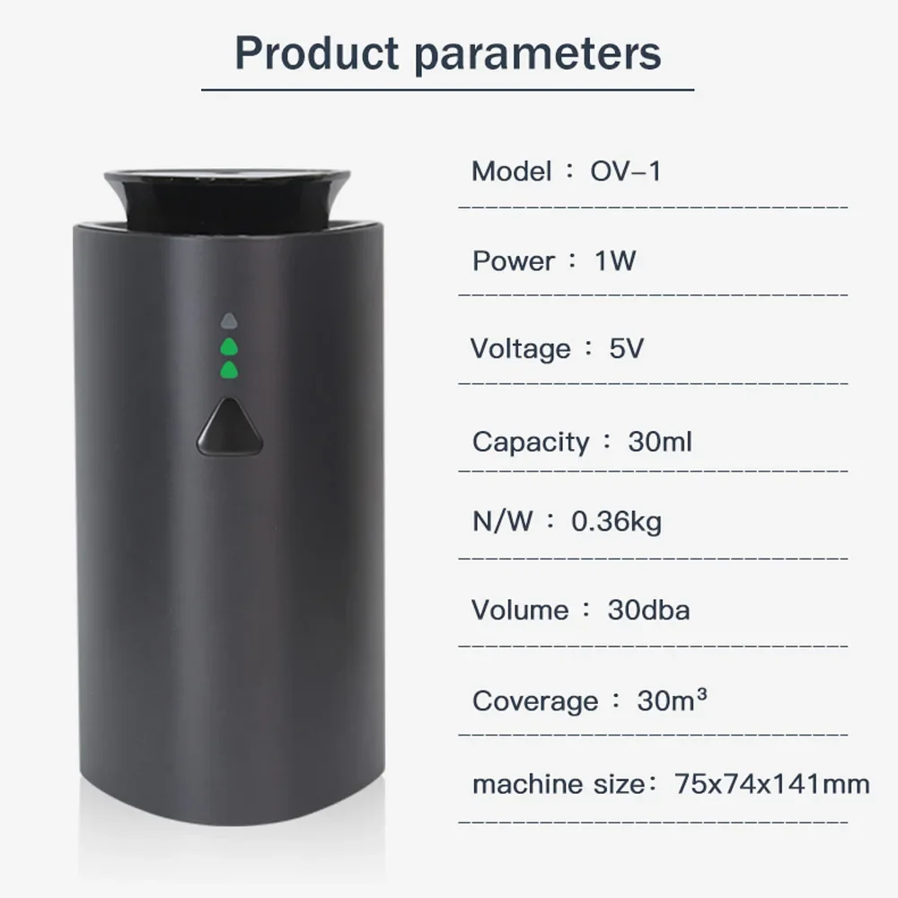 車用ディフューザー 自動空気清浄機 アロマ芳香剤 USB充電 - Home Fragrance Electric Diffuser のレビューと価格