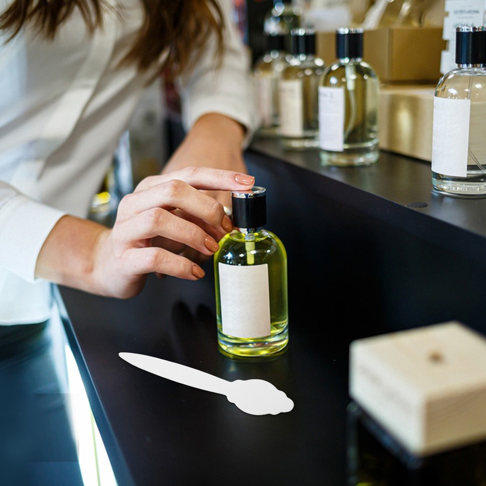 100枚入り香水テストストリップ、フレグランステストペーパー - Home Fragrance Us のレビューと価格
