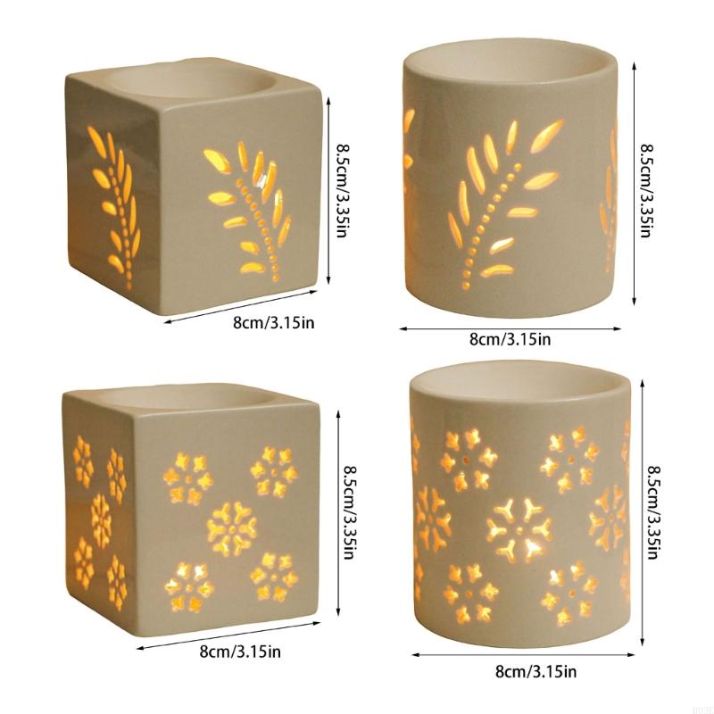 エッセンシャルオイルバーナーワックスメルトバーナーフレグラン - Home Fragrance Oil Burner のレビューと価格