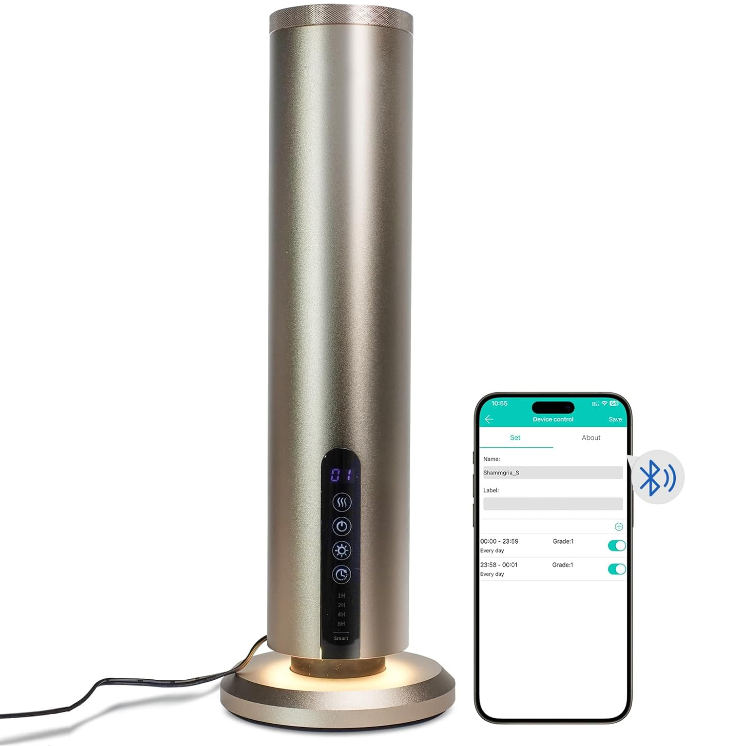 充電式アロマディフューザー、家庭用電動芳香器、水を使わない香 - Home Fragrance Electric Diffuser のレビューと価格