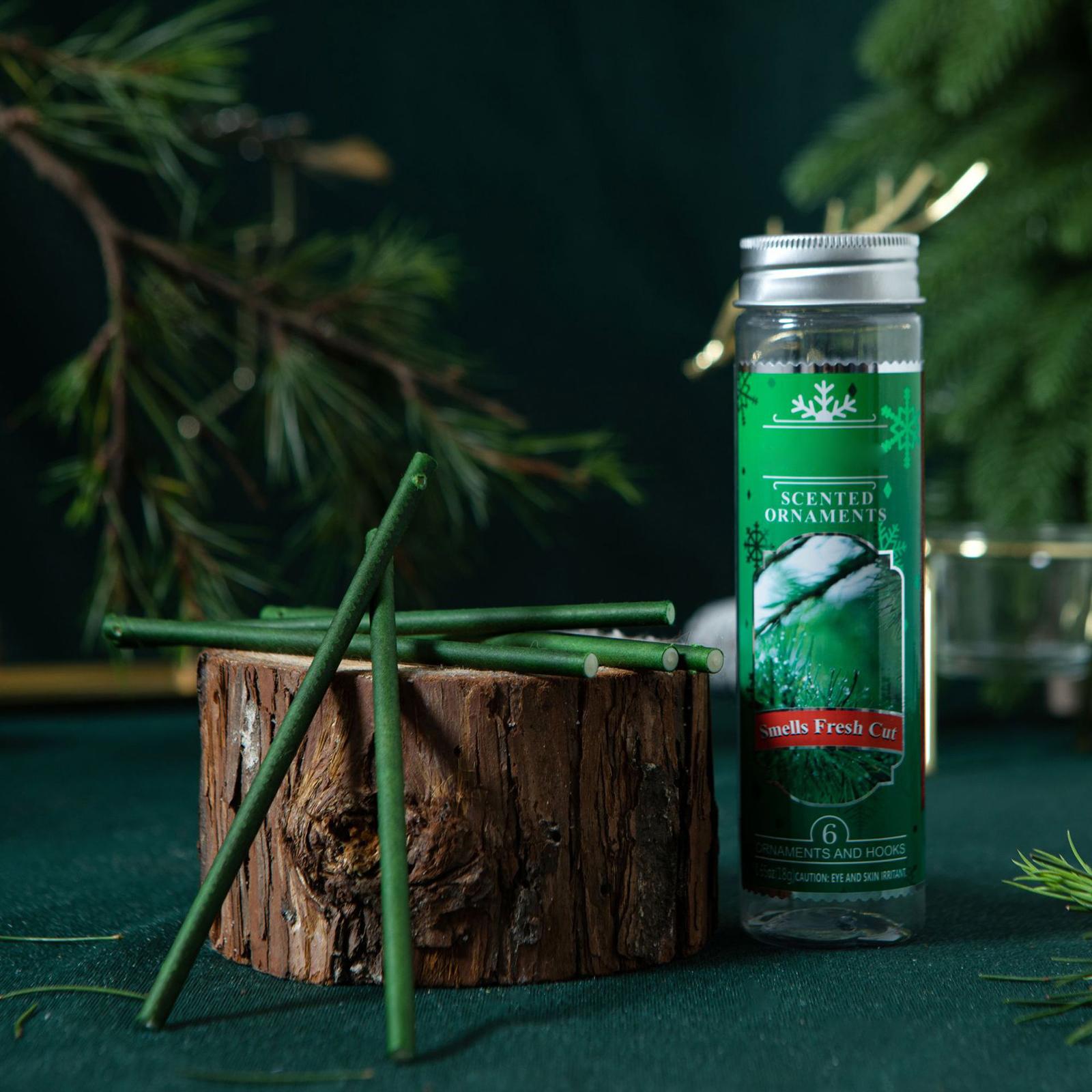 6本入り クリスマスの香りのスティック ホームフレグランス  - Home Fragrance Stick のレビューと価格