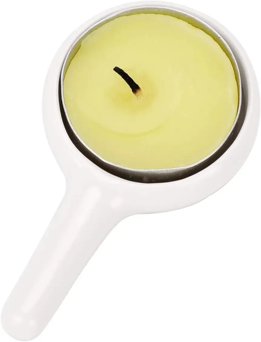 小さなセラミックキャンドルスプーン,キャンドルホルダーの交換 - Home Fragrance Oil Burner のレビューと価格
