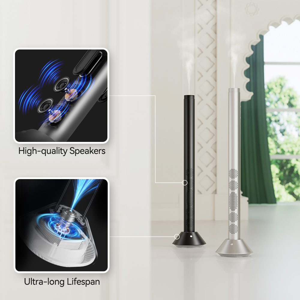 新入荷 アルミデザインタワースタンド スリムで背の高いフレグ - Home Fragrance Electric Diffuser のレビューと価格