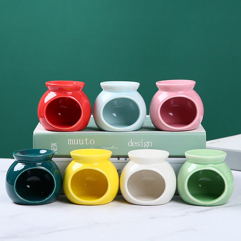 磁器アロマバーナーエッセンシャルオイル炉ミニキャンドルホルダ - Home Fragrance Oil Burner のレビューと価格