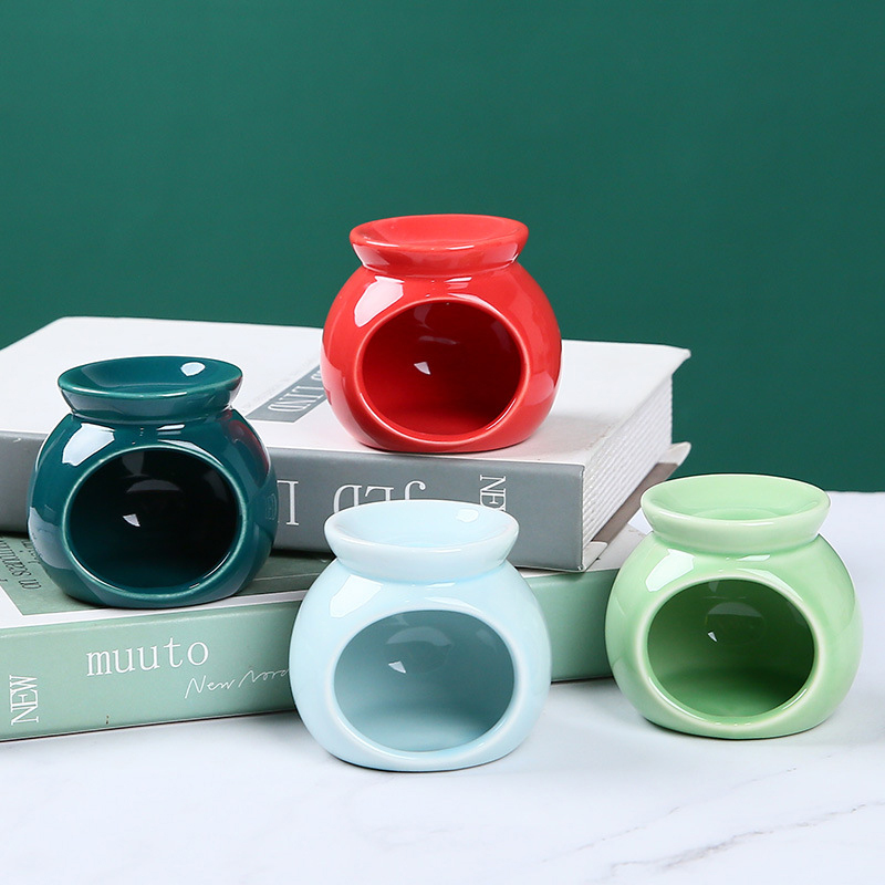 磁器アロマバーガンエッセンシャルオイル,ミニキャンドル,無地 - Home Fragrance Oil Burner のレビューと価格