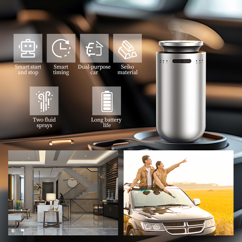 ポータブルカーディフューザー、エッセンシャルオイル用、車用芳 - Home Fragrance Electric Diffuser のレビューと価格