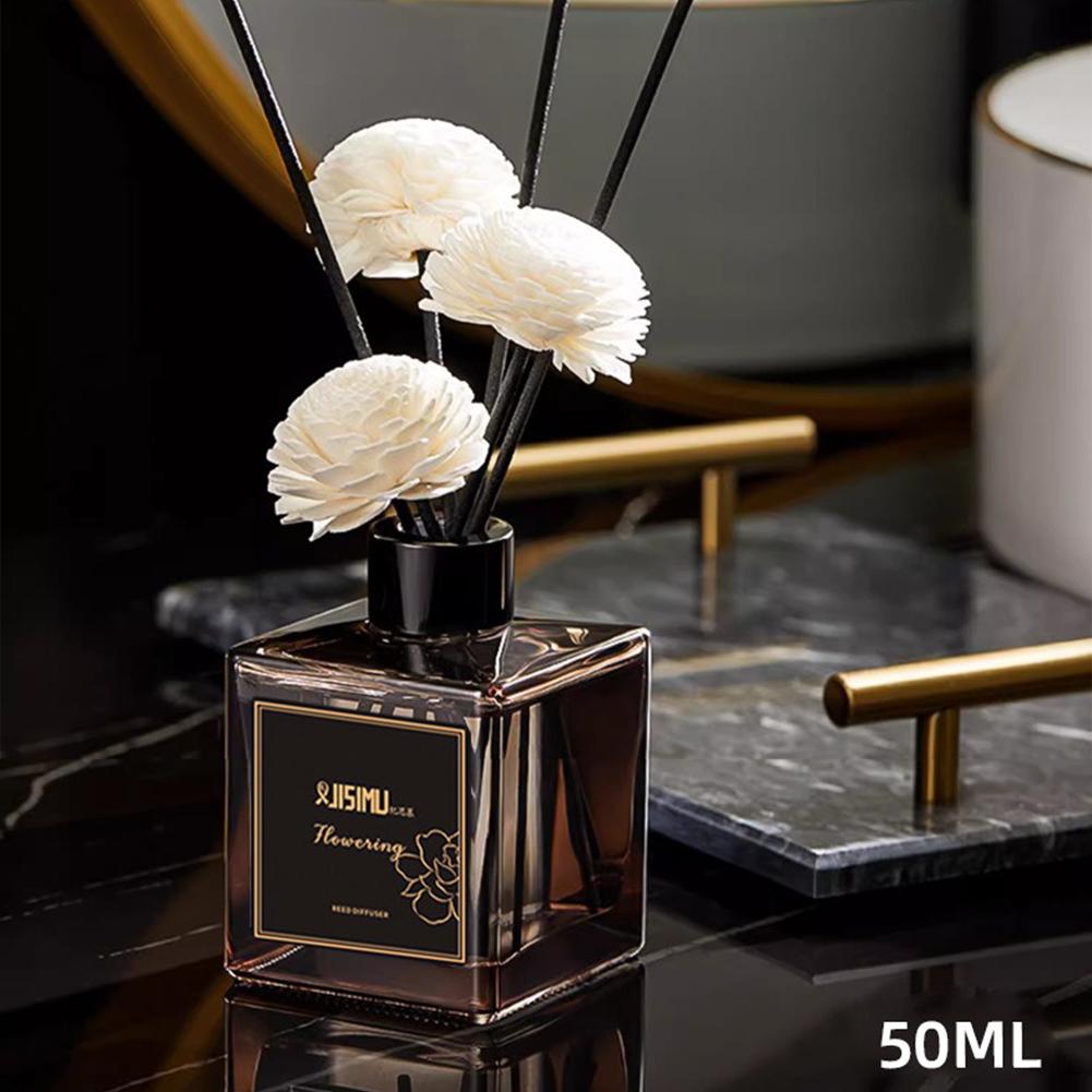 ジャスミンラベンダーの炎のないホームフレグランス、液体エアフ - Home Fragrance Stick のレビューと価格