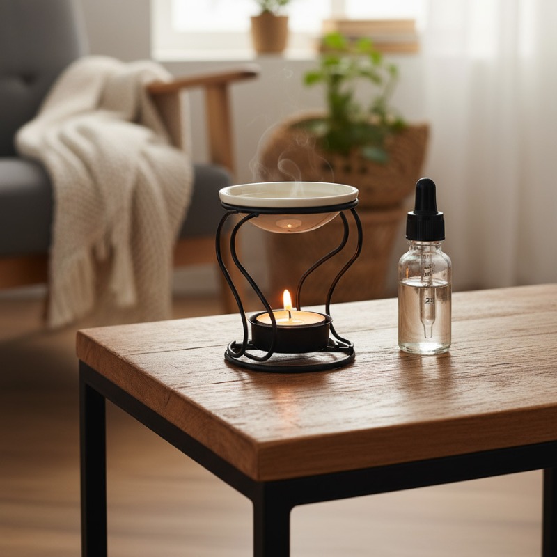 メタルティーライト、セラミックティーライト、キャンドルオイル - Ceramic Oil Burner のレビューと価格