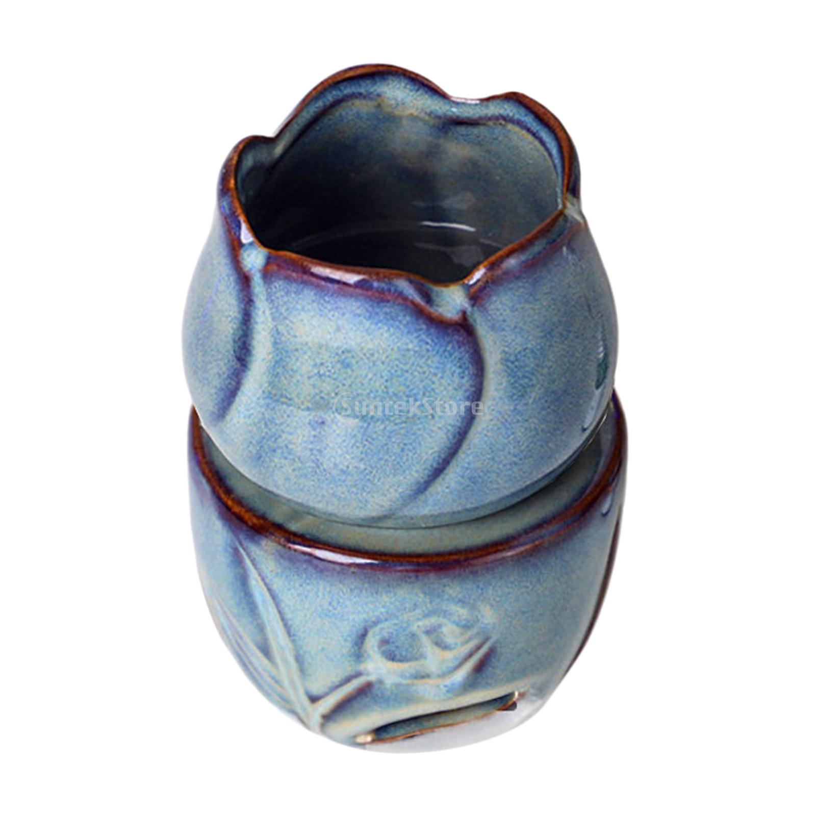 チューリップセラミックアロマセラピーオイルバーナー分割炉ワッ - Home Fragrance Oil Burner のレビューと価格