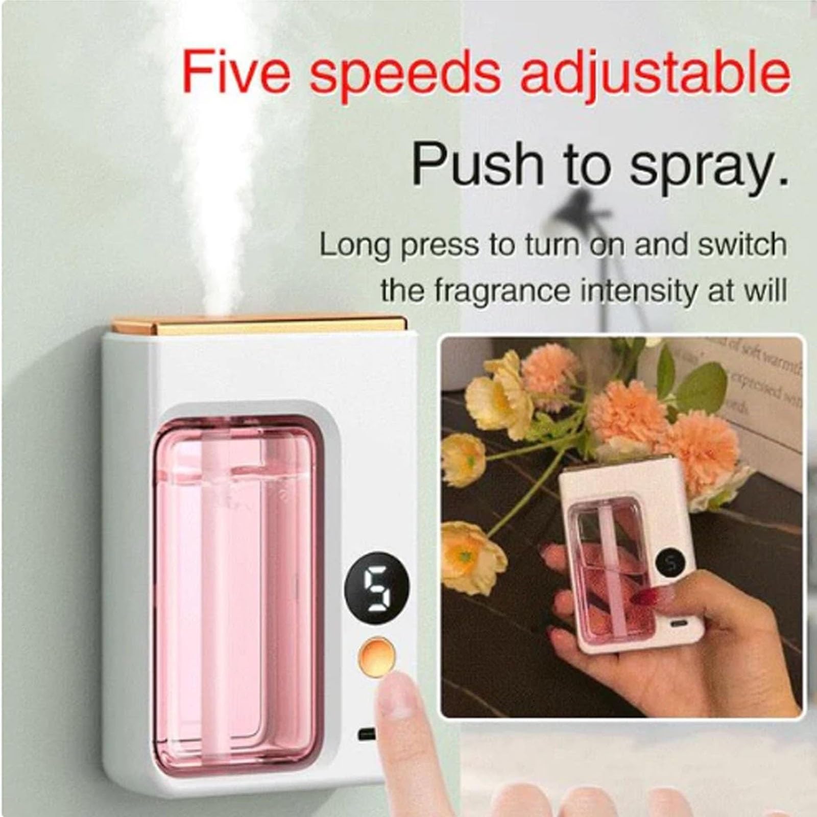 40ML 自動ホームフレグランスマシン エッセンシャルオイル - Home Fragrance Electric Diffuser のレビューと価格