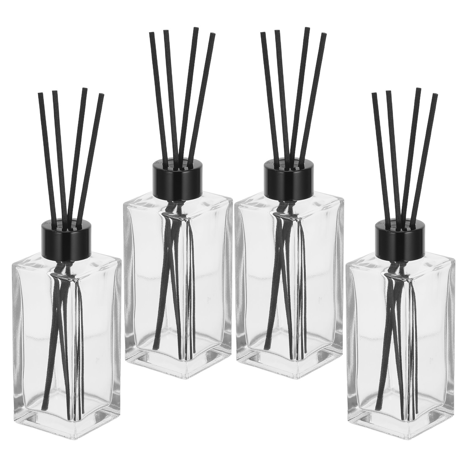 4 セットバスルームフレグランスディフューザーリード小型ミニ - Home Fragrance Bottle のレビューと価格