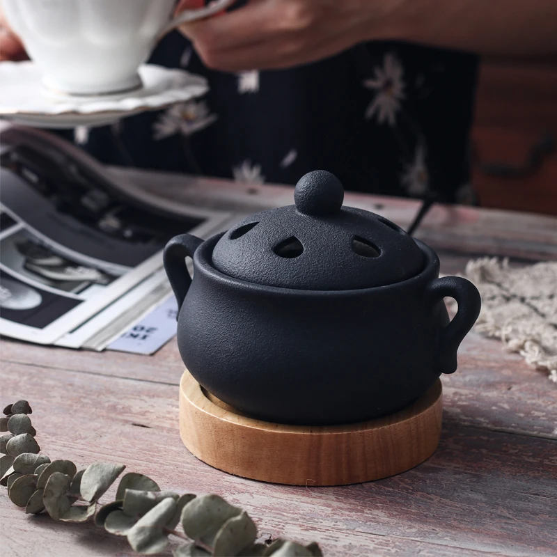 YXY 時限 110 V/220 V 電気香炉エレガントな黒 - Ceramic Oil Burner のレビューと価格