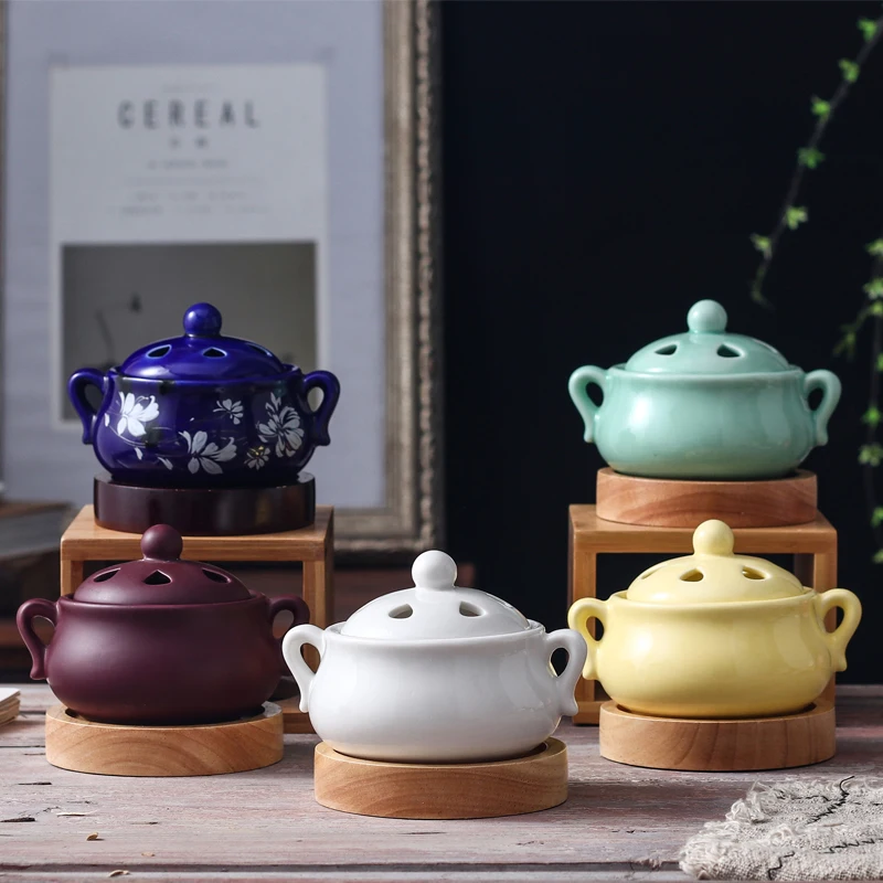 YXY 時限 110 V/220 V 電気香炉エレガントな黒 - Ceramic Oil Burner のレビューと価格
