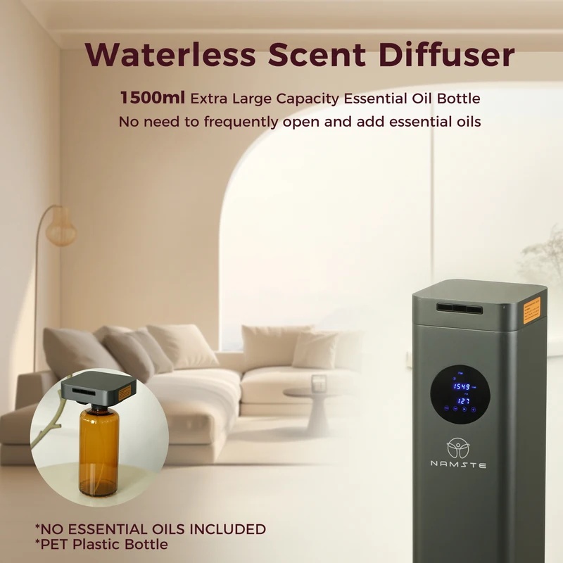 NAMSTE 電気芳香ディフューザー 4000m3 カバレッ - Home Fragrance Electric Diffuser のレビューと価格