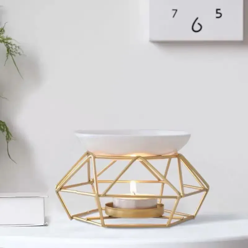 1個 ロマンチックなセラミックティーライトキャンドルホルダー - Ceramic Oil Burner のレビューと価格