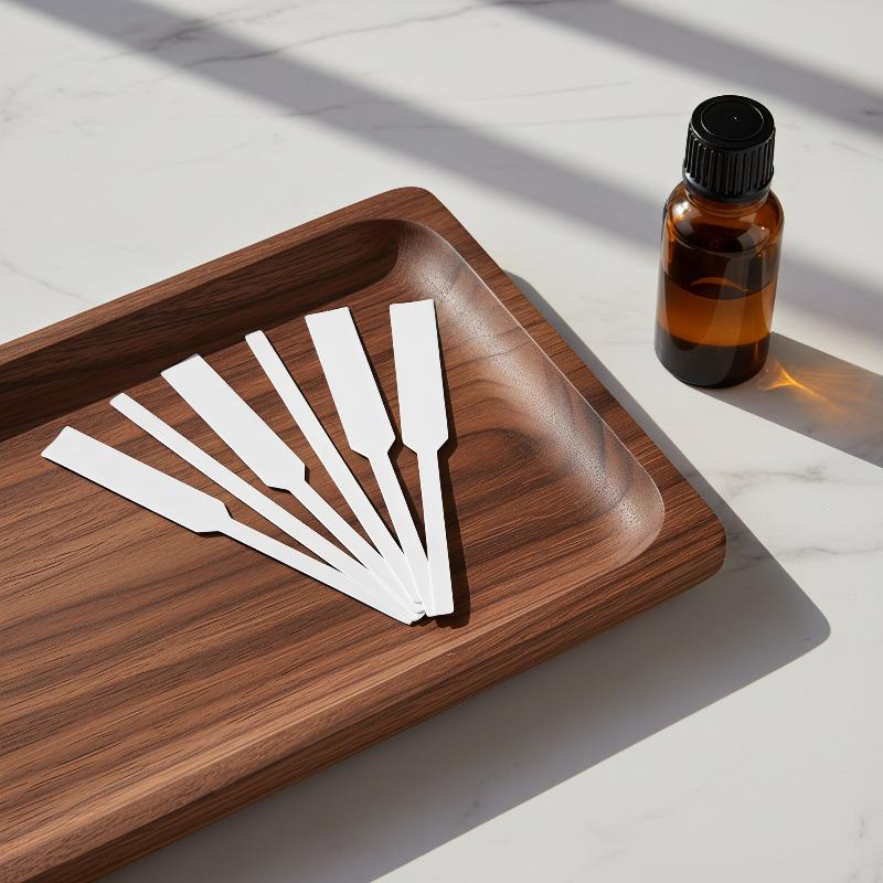 100枚入り耐久性のある紙製プレミアム吸収性香水テストストリ - Home Fragrance Us のレビューと価格